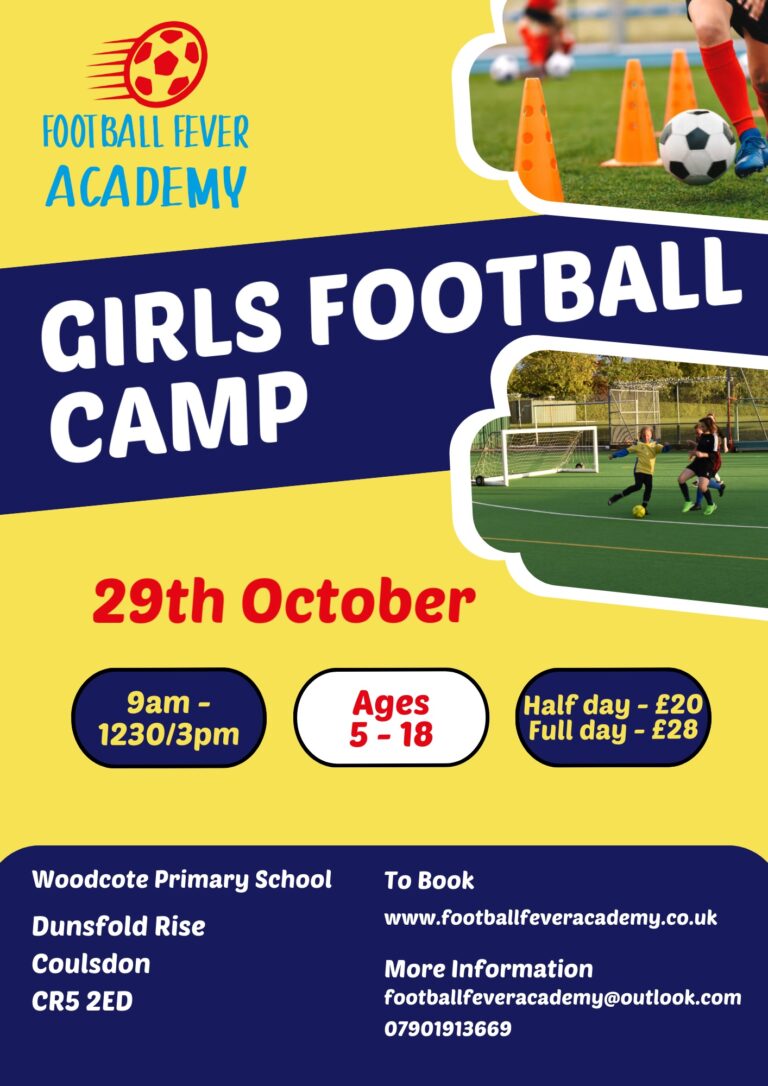 football fever academy girls holiday camps